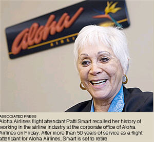 aloha airlines flight attendant