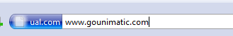 unimatic address bar