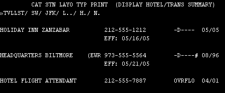 example of tvllst screen